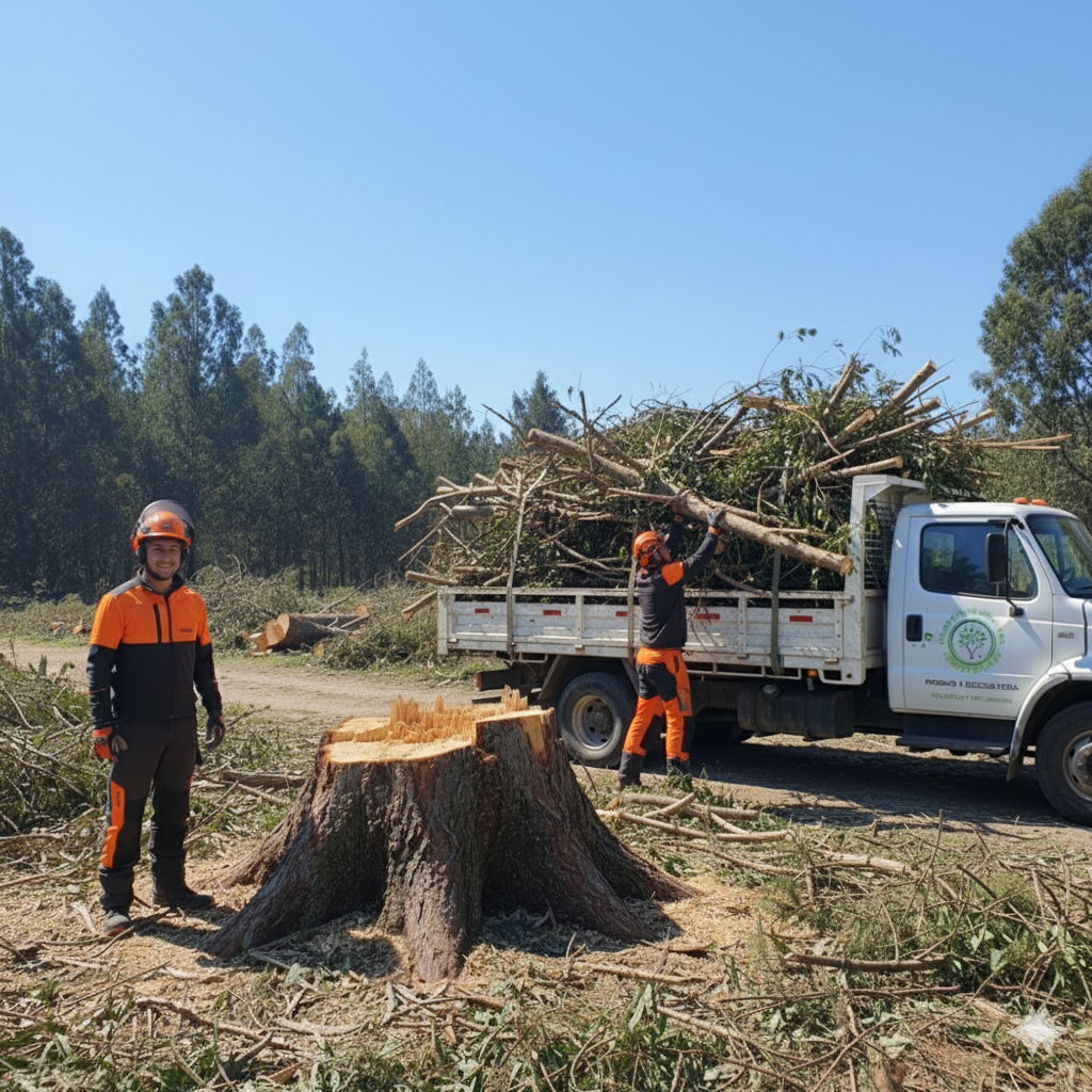 🌿 Retiro de Material Vegetal – Servicio Profesional y Ecológico